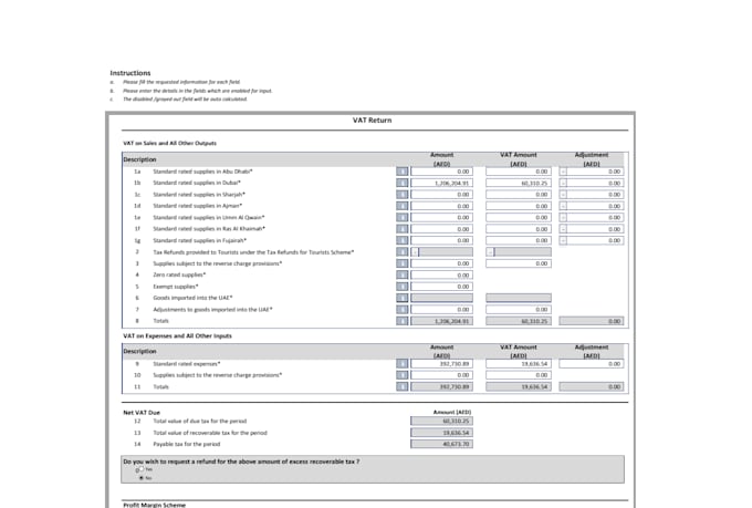 do vat registration and filings in uae